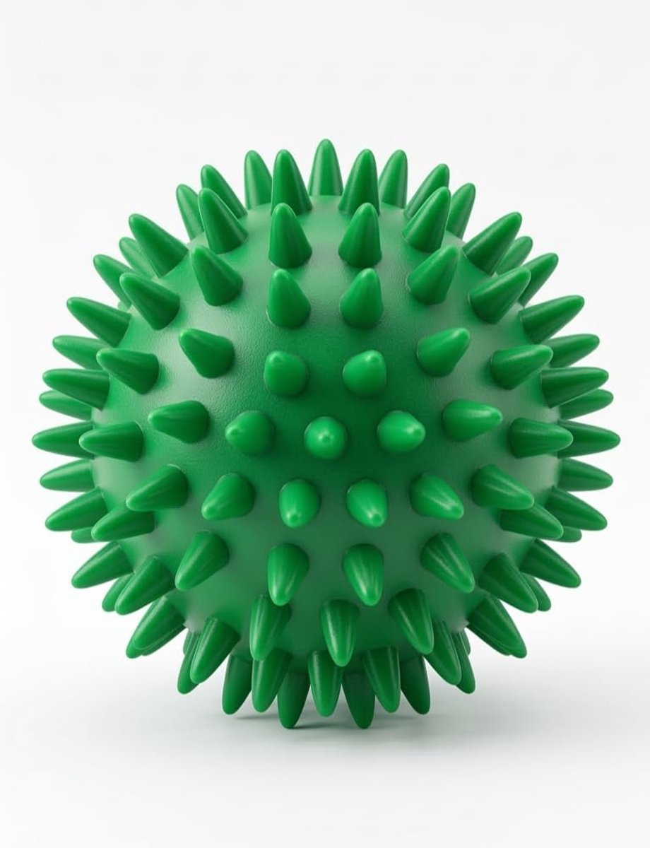 Massagebal 7 cm - Groene kwaliteitsmassagebal - Reflexzone- en triggerpoint therapie - Voor spierontspanning - SnelShoppen