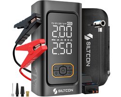 Siltcon® 12V 5-in-1 Jumpstarter voor Auto met Compressor ...