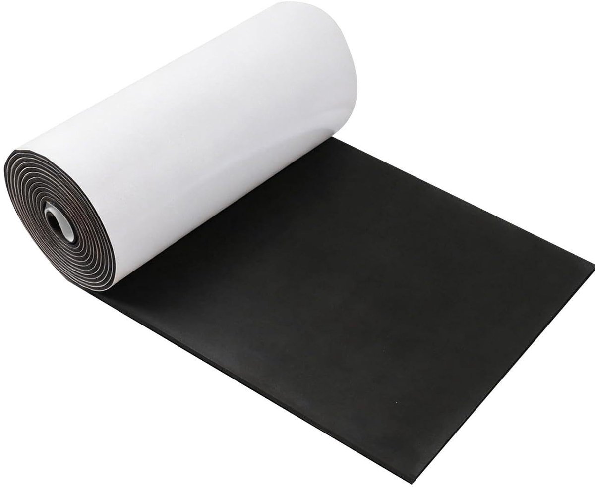 Dailygoods- Schuimrubber Zelfklevend 300 mm x 3 mm x 2 m - Zelfklevend - Schuimrubber Vellen - Plakbandhouder - Plakband Rollen - Plakhandjes