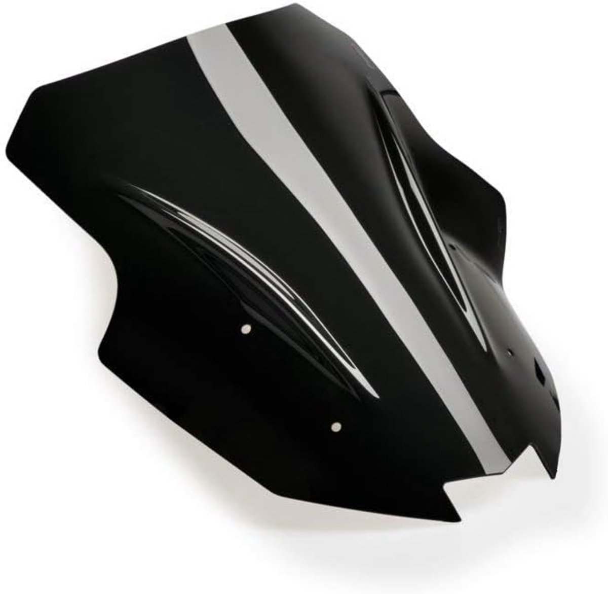 Motor Windscherm - Aerodynamica - Rijcomfort Verbeteren - Windkanaal Getest - 3 mm Dikte - Zwart