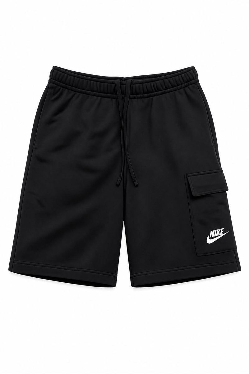 Nike Sportswear Club heren cargo shorts Zwart