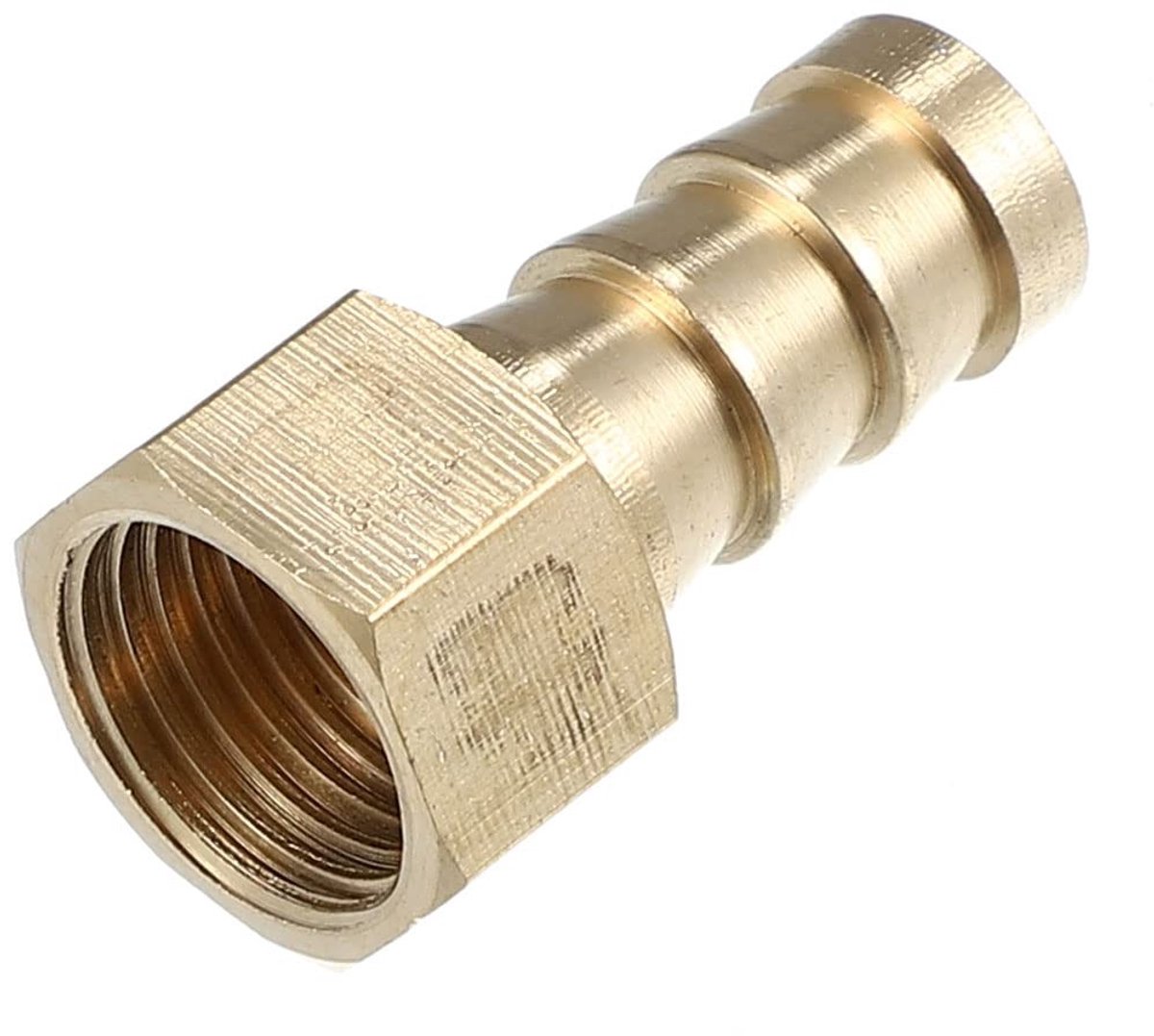 Dailygoods- Slangaansluiting Messing - Slangkoppelingen - Slangstuk - Corrosiebestendig - Flexibel - Hoge slijtvastheid - Slangkoppeling