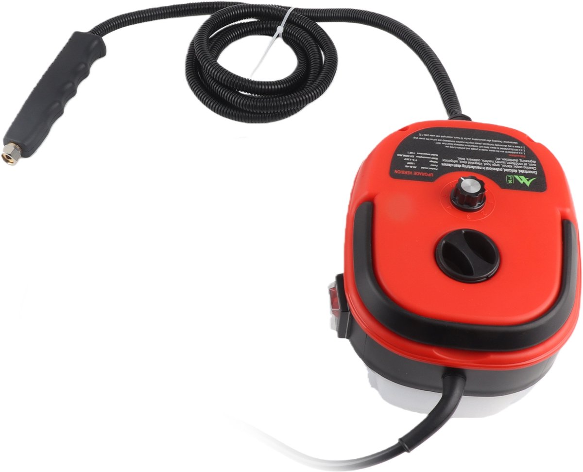 Stoomreiniger 1500W – 105°C Hogedrukstoom – 3 Opzetborstels – Voor Keuken, Badkamer en Auto