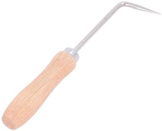 Dailygoods - Lasnaad Haak met Beukenhouten Handvat - Stevig en Slijtvast van Dailygoods — afbeelding 4