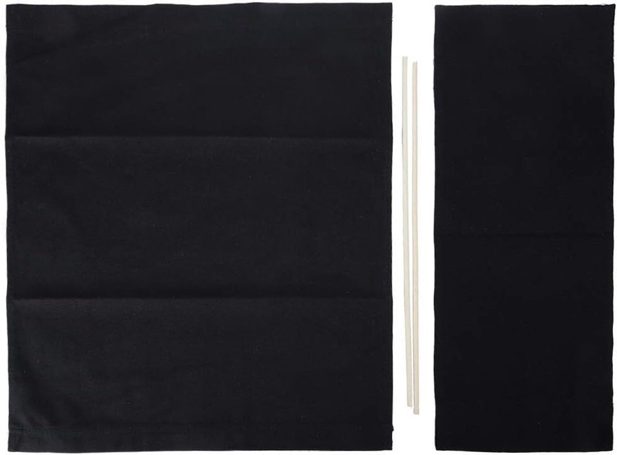 Casual Stoelbescherming Set voor Regisseursstoel - Canvas Zitting en Rugleuning, Duurzame Bescherming voor Thuis en Meubilair