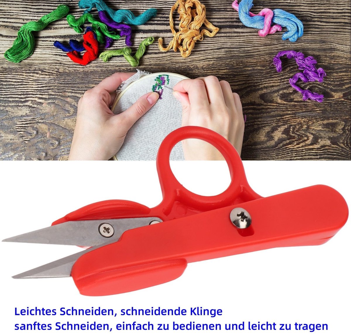 Solidchoice- Draadschaar Sterk - Naaischaar - Draadkniptang - Roestvrij Staal - Scherp Mes - Duurzaam en Veilig Gebruik - Kniptang