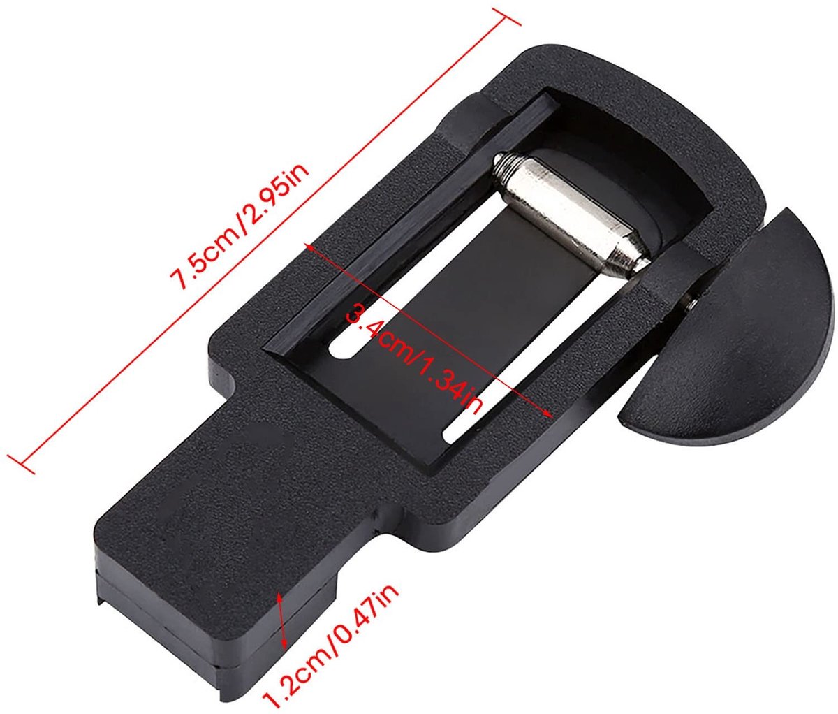 Dailygoods- Riet Cutter Duurzaam - Rietsnijder - Reparatietool - Onderhouds Tool - Voor Saxofoon/Klarinet - Afmetingen 7,5 x 3,4 x 1,2 cm