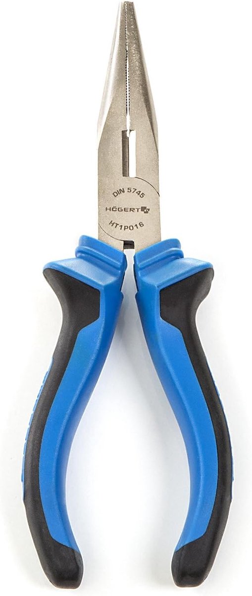 Vergrote Tang - Lange Bek - Klusjes Uitvoeren - Optimale Hefboomwerking - 160 mm - Blauw