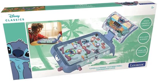 Lexibook Disney Stitch JG610D flipperkast voor op tafel