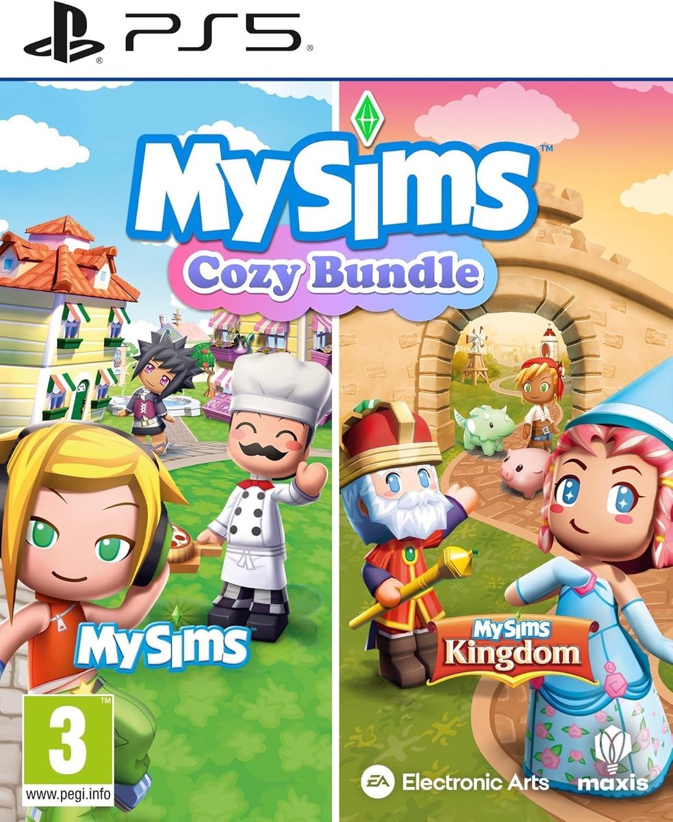 Dailygoods- Cozy Bundle - Videogames - PS5 - Creatieve avonturen - Vriendschap sluiten - Schattige personages - Herontdek klassiekers - Videogame