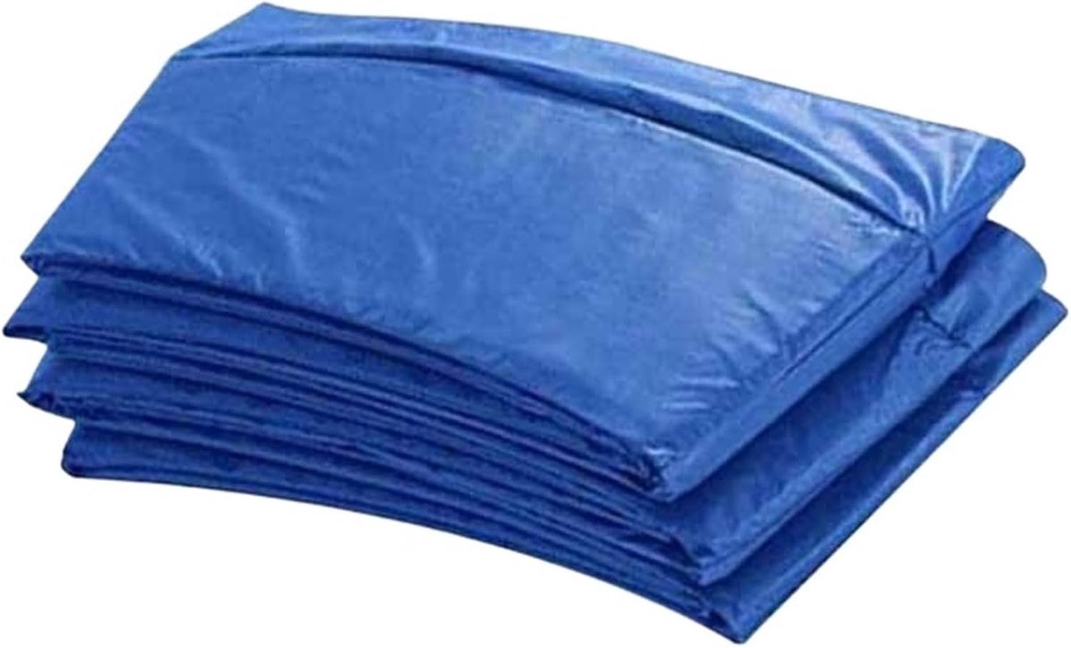 Trampoline Veiligheidspad - Randbescherming - Veilig Springen - UV-bestendig Materiaal - 12FT Diameter 3.66m - Blauw