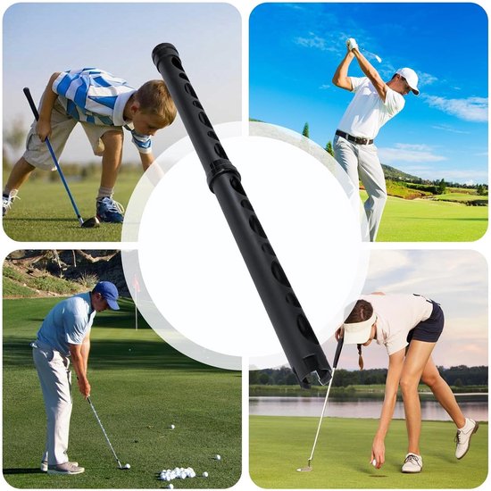 Golfbal Buizen - Balverzamelaar - Golf Oefenen - Lichtgewicht Ontwerp - 20 Ballen Capaciteit - Meerkleurig — afbeelding 4