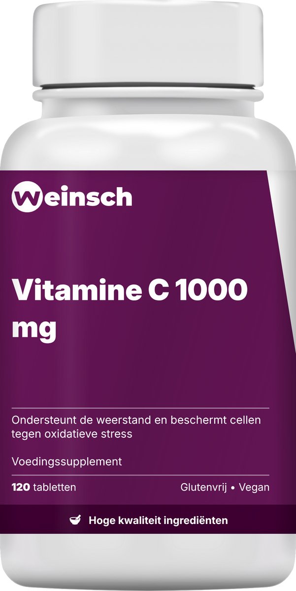 Weinsch Vitamine C 1000 mg | 1416mg | 120 tabletten
