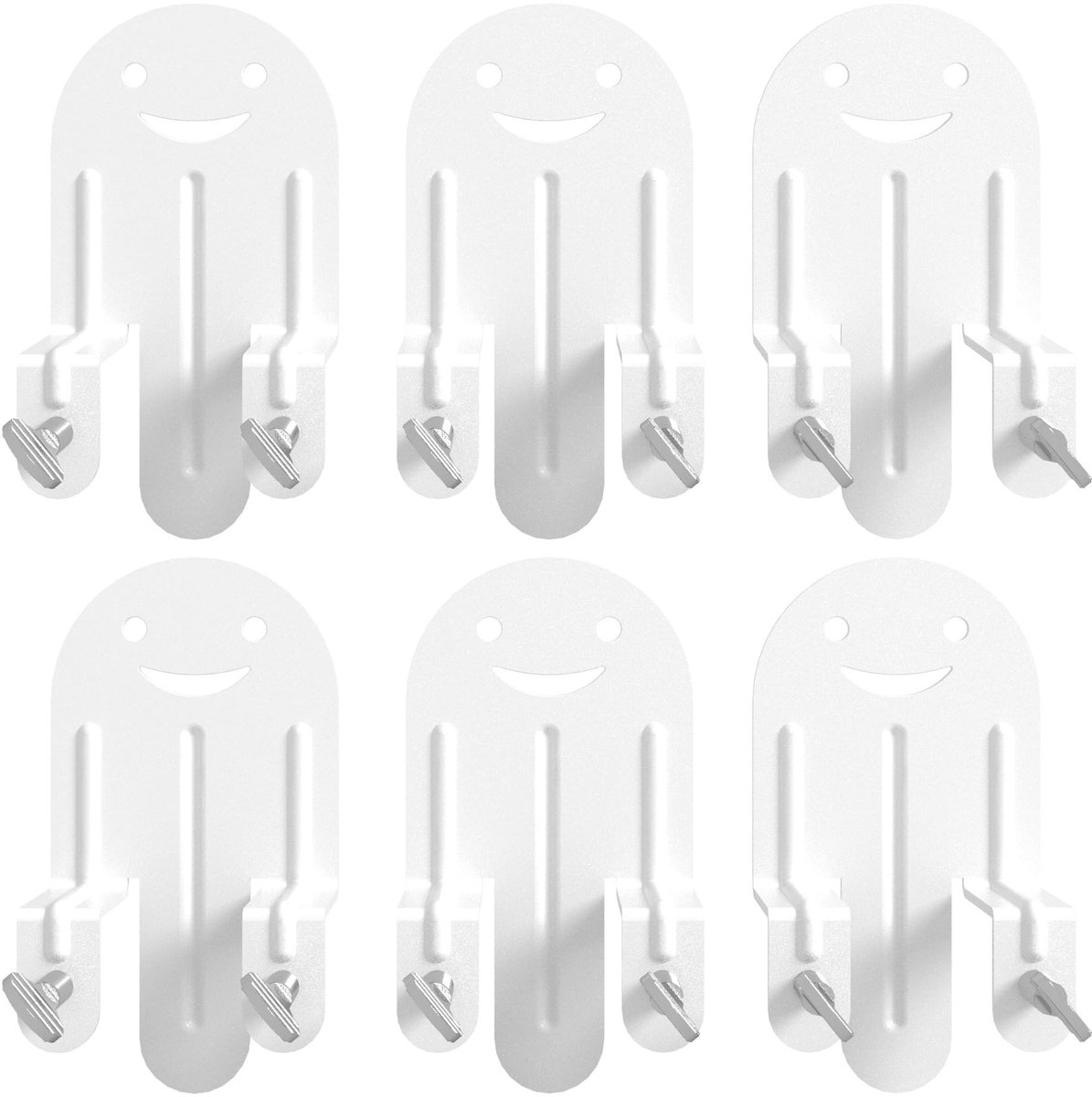 Dailygoods- Matrasgrijpers Antislip - Verstelbare Matrashouder - 6 Stuks - Duurzaam Metaal - Voor Bedframebuizen 0,4-1,35 Inch - Stevig Ontwerp - Matrassteun