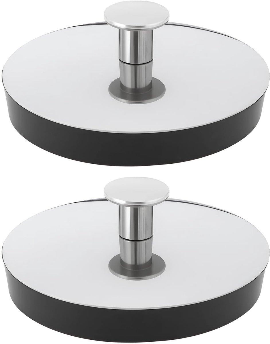 Dailygoods- Afvoerplug Grote Maat - 2 Stuks - Rubber - Antislip - Geschikt voor Bad en Wastafel - Afmetingen 55x22 mm - Afvoerstop