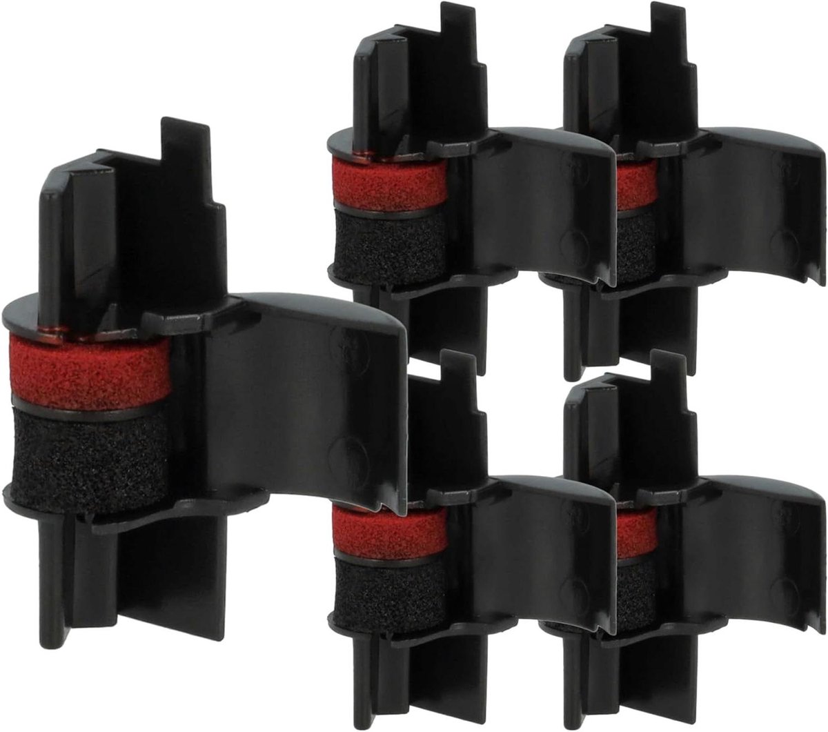 Printerlinten - Kleurrollen - Zwart Printen - Zeer Schone Opdruk - 5 Stuks - Zwart