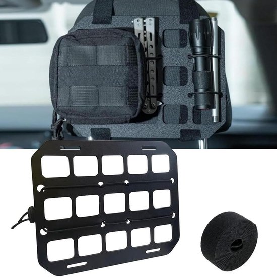 Autostoel Organizer - Achterbank Rek - Auto Interieur - Maximale Ruimte - 21.6 cm - Zwart — afbeelding 3