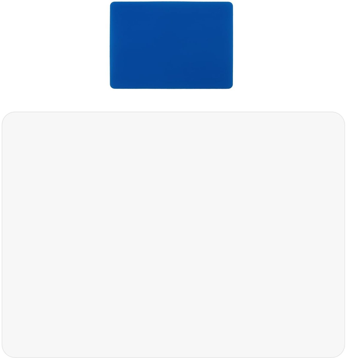 Dailygoods- Tafelonderlegger Hittebestendig - Siliconen Mat 30 x 40 cm - Antislip - Herbruikbaar - Transparant - Bescherming tegen water en krassen