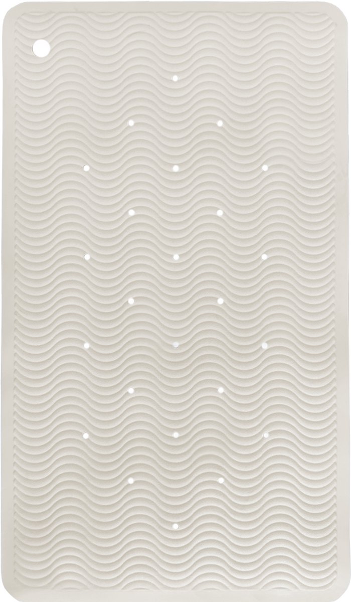 HEVEA Wave Badmat Rectangle - Marble