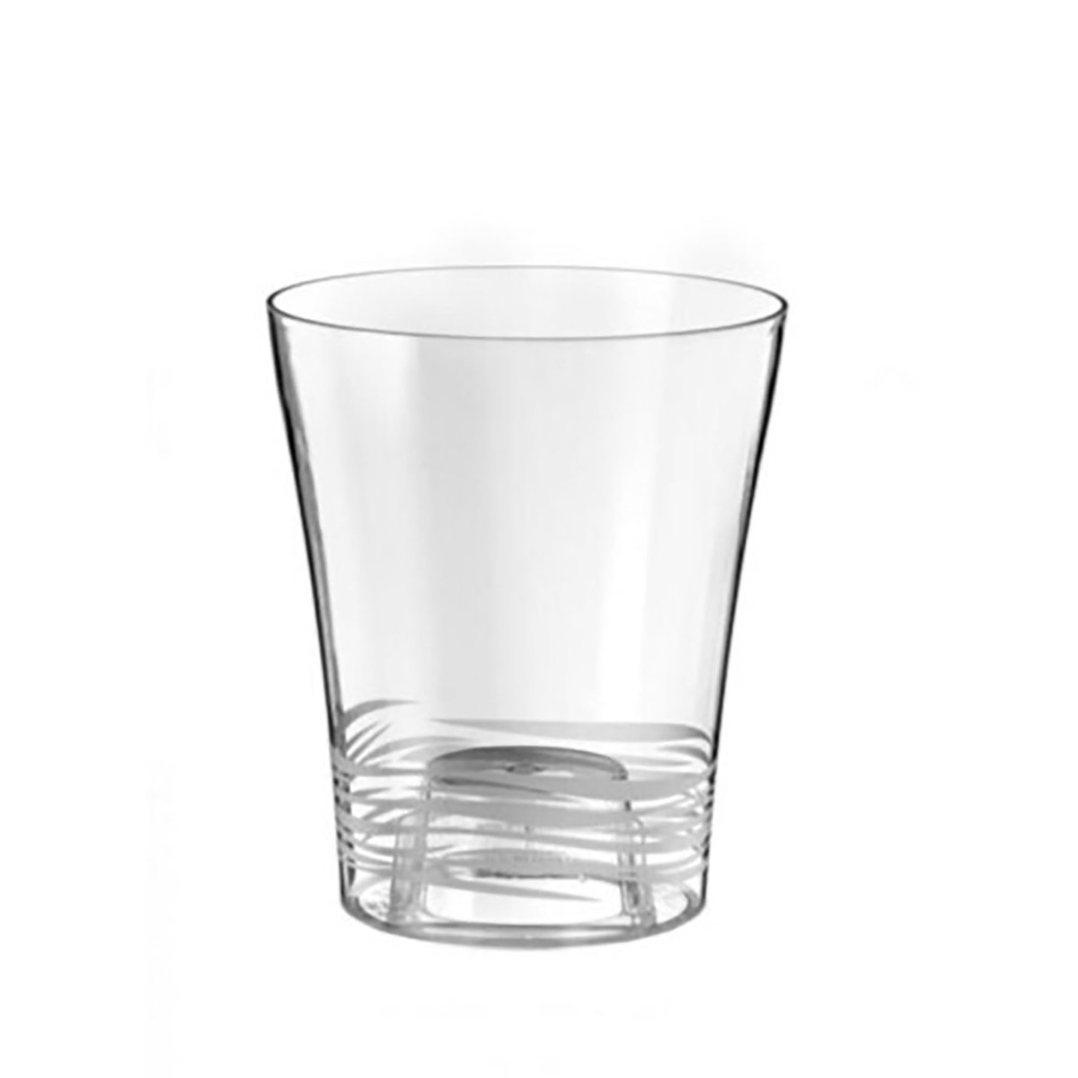 Dailygoods- Orchideepot Transparant - Vaas met Opstaande Bodem - Hoogwaardig Glas - Ø 15 cm - Hoogte 30 cm - Elegante Presentatie