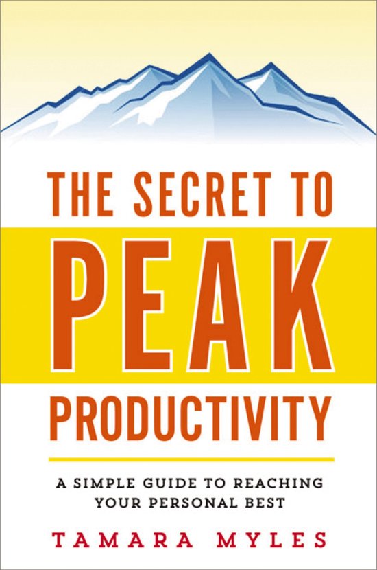 Secret To Peak Productivity - cover