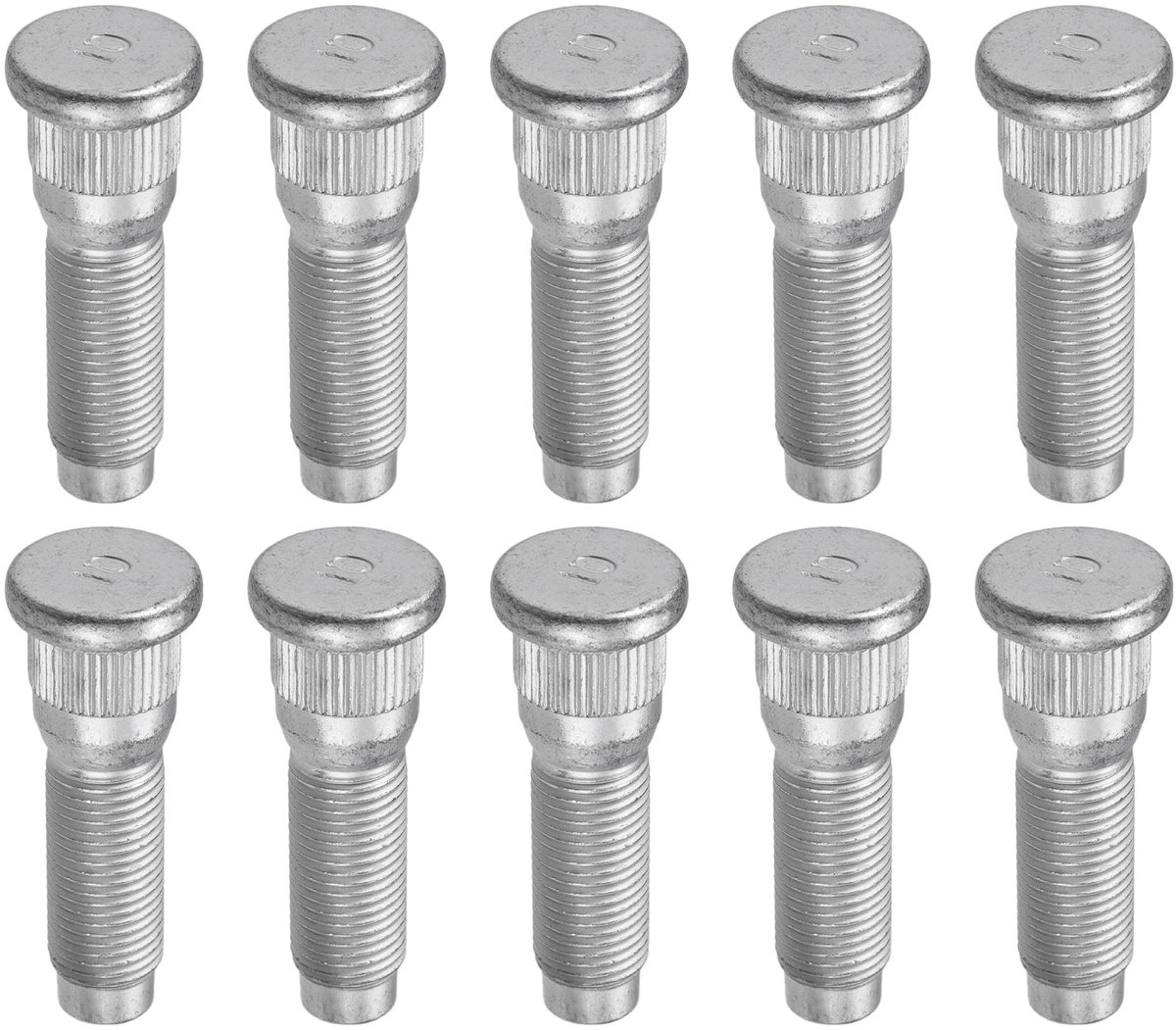 Dailygoods- Wielbout 1/2"-20 - 10 Stuks - Duurzaam Chroomstaal - Corrosiebestendig - Snelle Wielwissel - Compatibel met Jeep Liberty/Grand Cherokee - Wielbouten