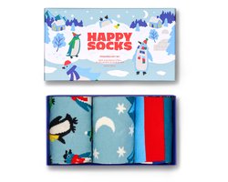 Happy Socks - 3-Pack Penguin Socks Gift Set - Mt 36-40