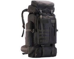 SnelShoppen - DXIA Wandelrugzak 80L - Waterdichte Campingrugzak - Lichtgewicht Grote Buitensport Reistas - Geschikt voor Kamperen, Wandelen en Reizen