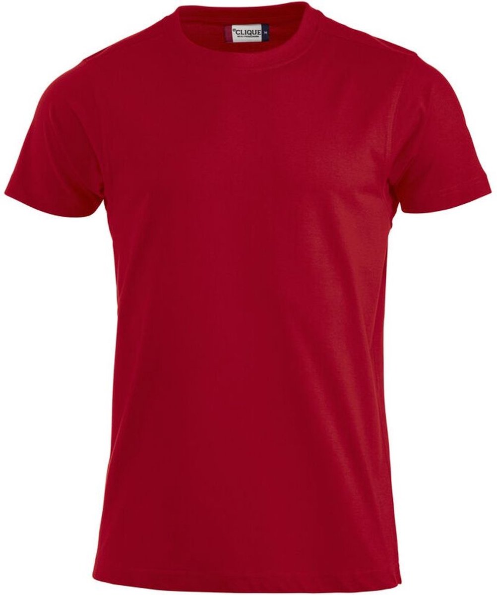 Clique Premium-T 029340 - Rood - 4XL
