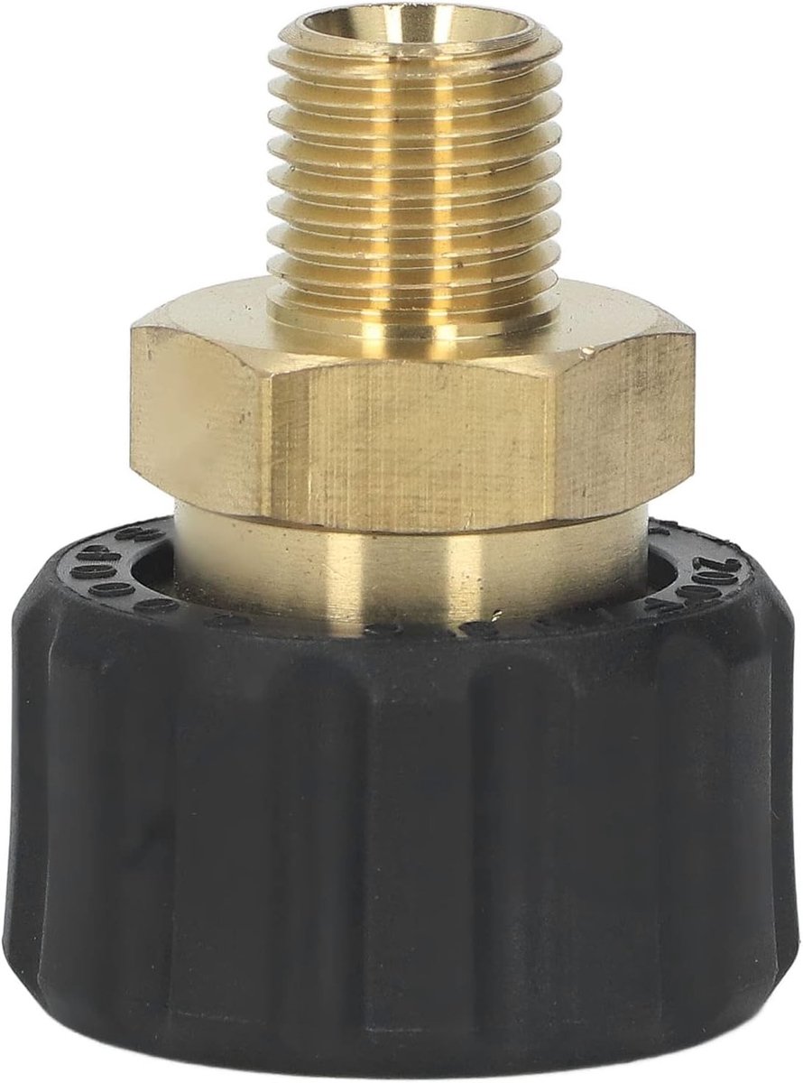 Hoge Drukreiniger Adapter G1/4in naar M22x1.5mm Draad voor Vervanging, Geschikt voor Diverse Hogedrukreinigers en Accessoires