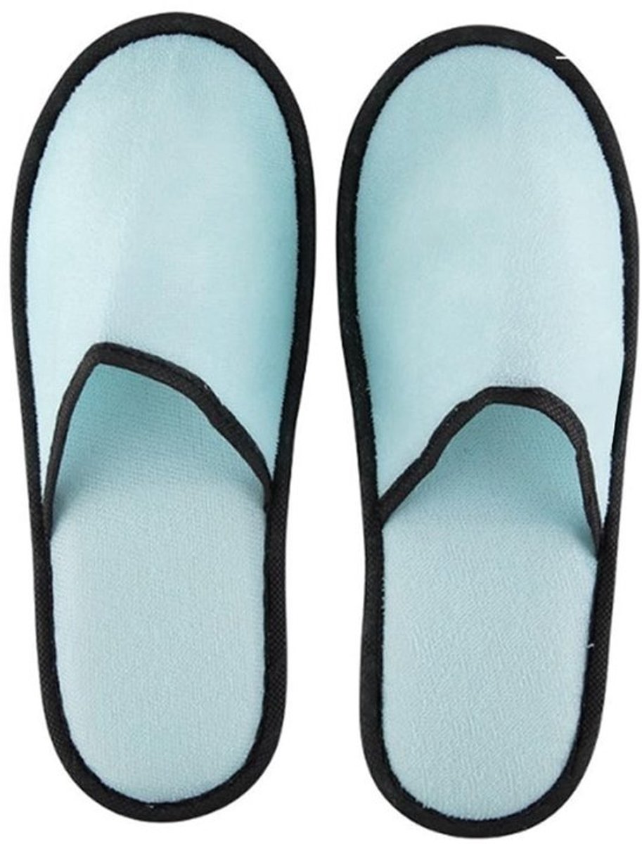 Wegwerppantoffels 5 Paar - Antislip - Waterdicht - Spa/Pedicure - Dames/Heren - Geschikt voor maat 42 en kleiner - Slippers