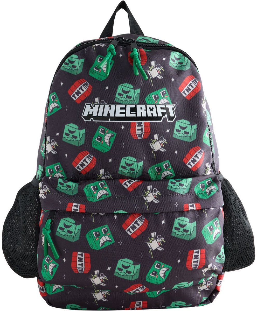 Next - Jongens - Minecraft rugzak - Zwart