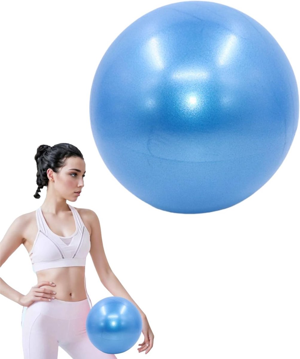 Kleine Pilatesbal van 25 cm voor yoga, fitness en balanstraining - Antislip en ruimtebesparend