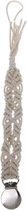 Speenkoord- Koord- Speen- Macramé- Spenenketting- Fopspeenketting- Kraamcadeau-