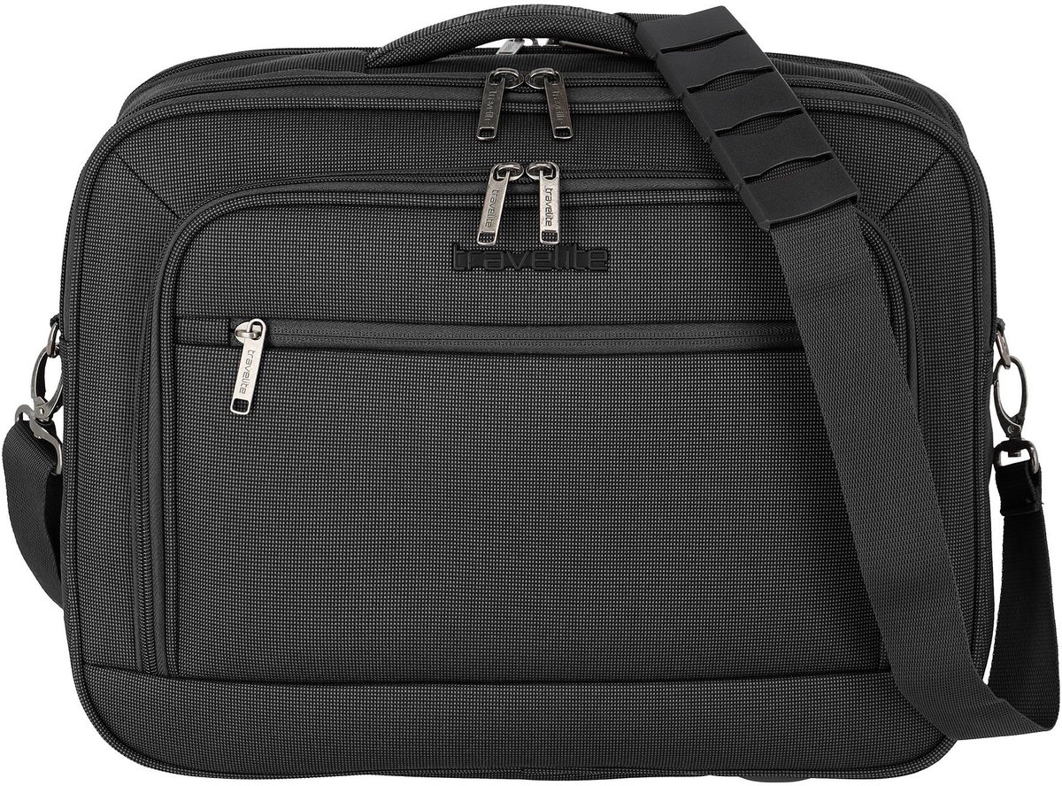 Travelite Cubis Flightbag 40 cm Laptopvak met uitbreidingsplooi - anthracite