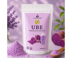 Mito UBE poeder - Fijngemalen paarse yam - Vanille - 100% puur - Dioscorea alata - 50 gram