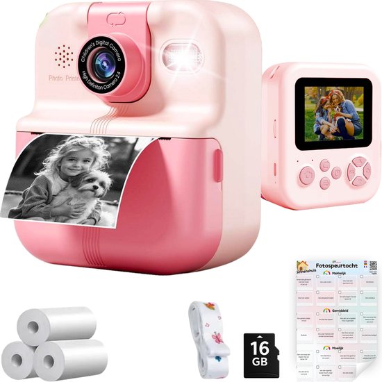 Tiny Thinkers Kindercamera met Fotoprinter