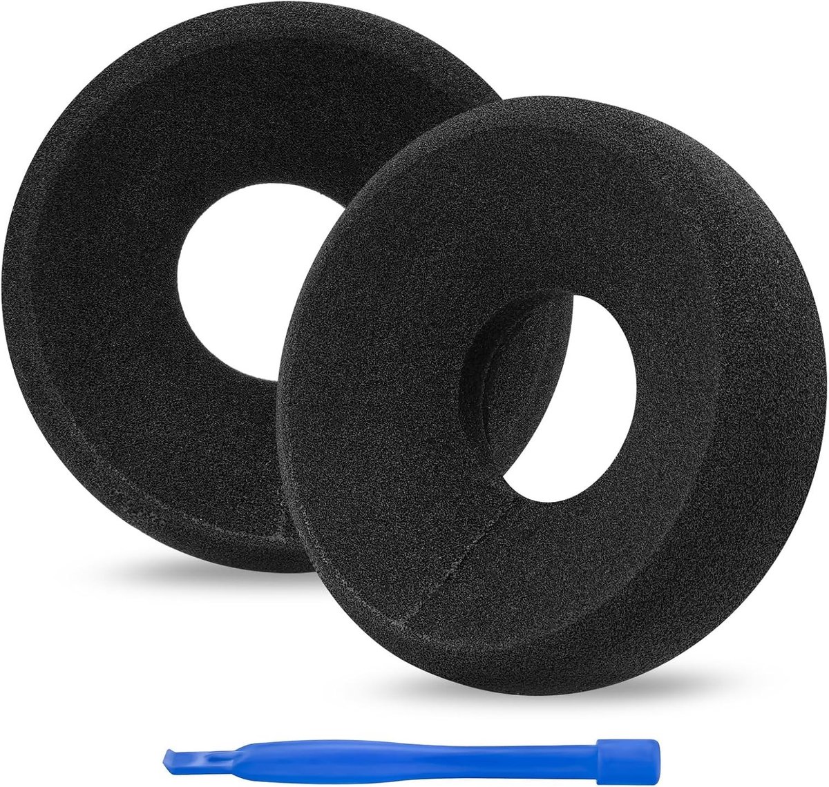 Vervangende Oorkussens voor GRADO Hoofdtelefoons PS1000, GS1000, SR80, SR80e, SR80i, SR125i, SR225i, SR60, SR125 - Zacht Schuim, Zwart, Comfortabel Geluid