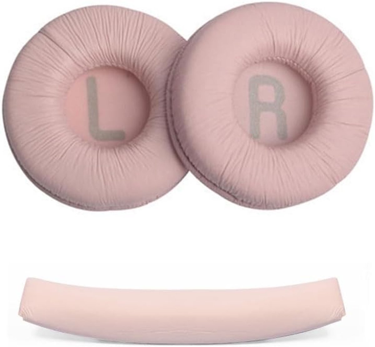 Set van 3 Hoofdband Kussens voor JBL Hoofdtelefoons, Geschikt voor T450, T500 BT, Tune600, 510BT en JR300, Comfortabele Vervangingen in Roze