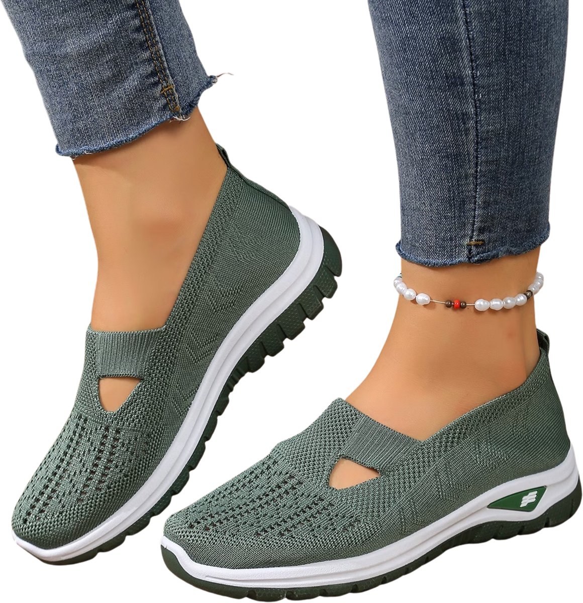 Currero Schoenen Dames Sneakers Comfortabel Slippers Casual Volwassenen 42 Blauw
