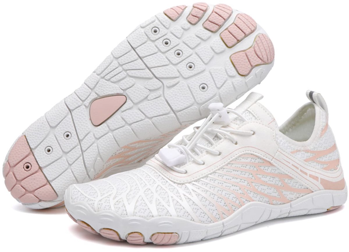 SnelShoppen - Waterschoenen Heren en Dames, Licht en Ademend, Sneldrogend, Antislip Surfschoenen en Duikschoenen, Maat 35-47 EU, Perfect voor Strand,