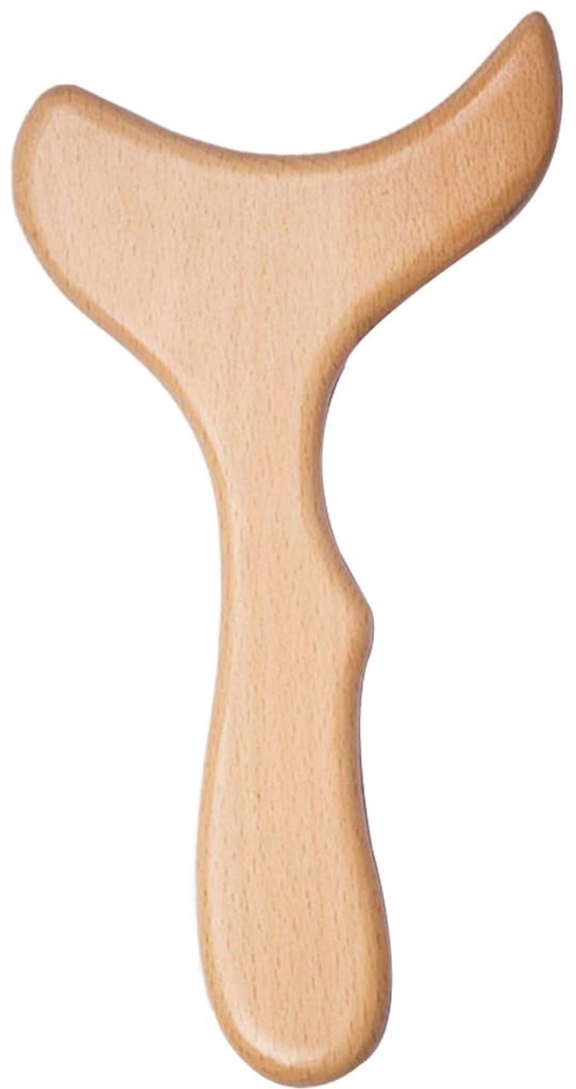 SnelShoppen - Houten Gua Sha Lymfedrainage Stimulator voor Lichaamsmassage, Rug & Nek Therapie, Natuurlijke Gezondheid Tool Kit voor Huishoudelijke Ve