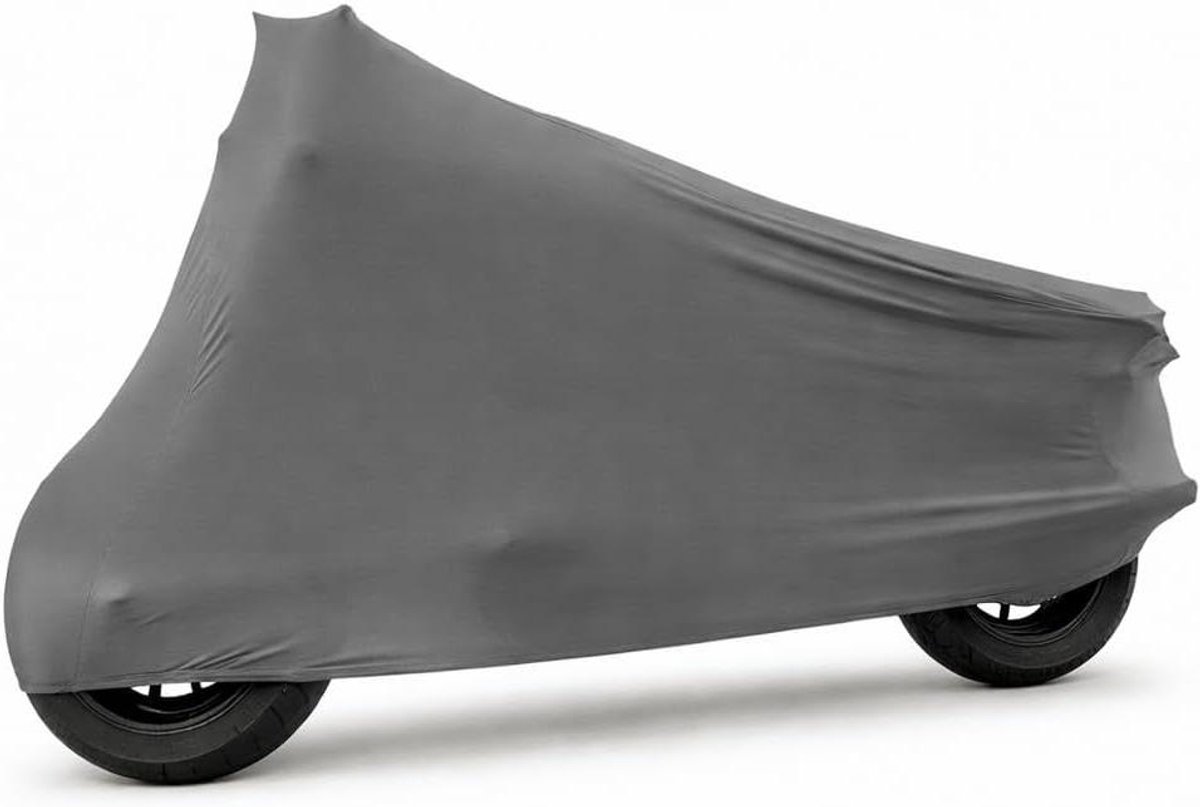 Motorhoes - Afdekzeil - Motor Beschermen - Perfecte Stretch Pasvorm - XL-XXL - Zilvergrijs