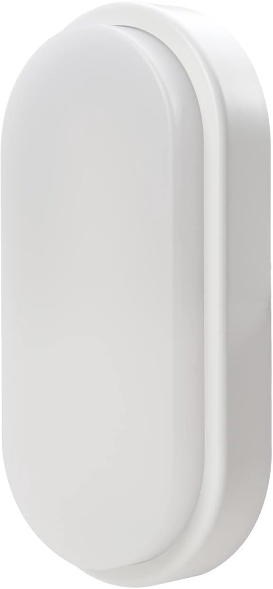SnelShoppen - da LIGHT LED-plafondlamp 12 W, 1020 lumen, extra vlak, 42 mm, IP54 spatwaterdicht, neutraal wit 4000 K, 2 stuks - Perfect voor badkamer,