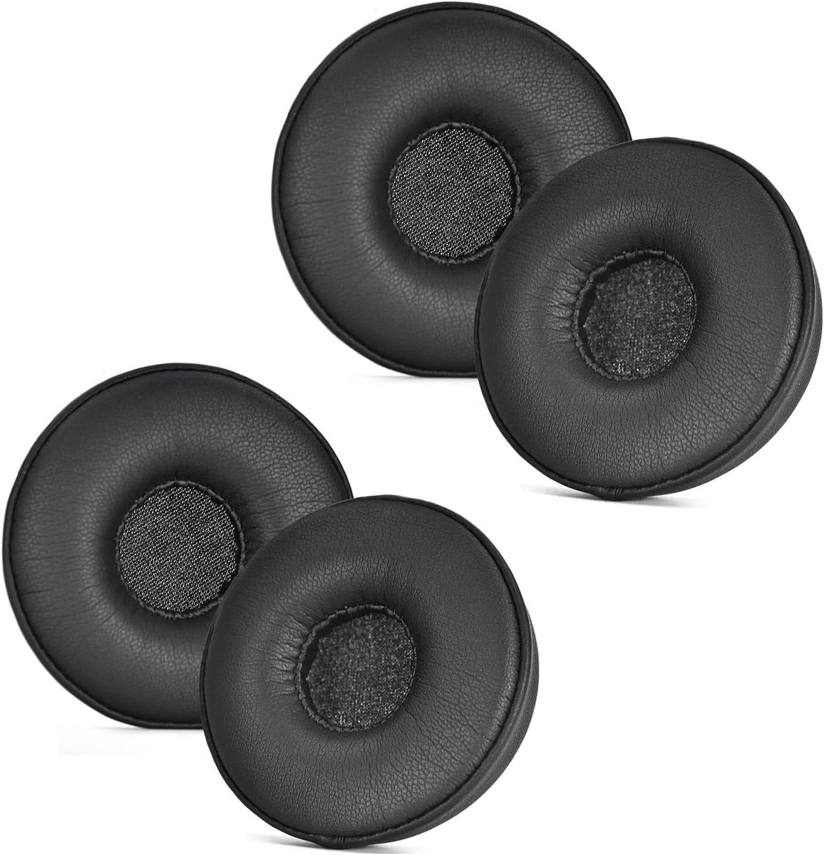 Vervangende Oorkussens voor Headsets - Premium Geheugenfoam, Zacht Ecoleer, Verbeterd Comfort en Geluidsisolatie, Geschikt voor Jabra Engage 30 en 50