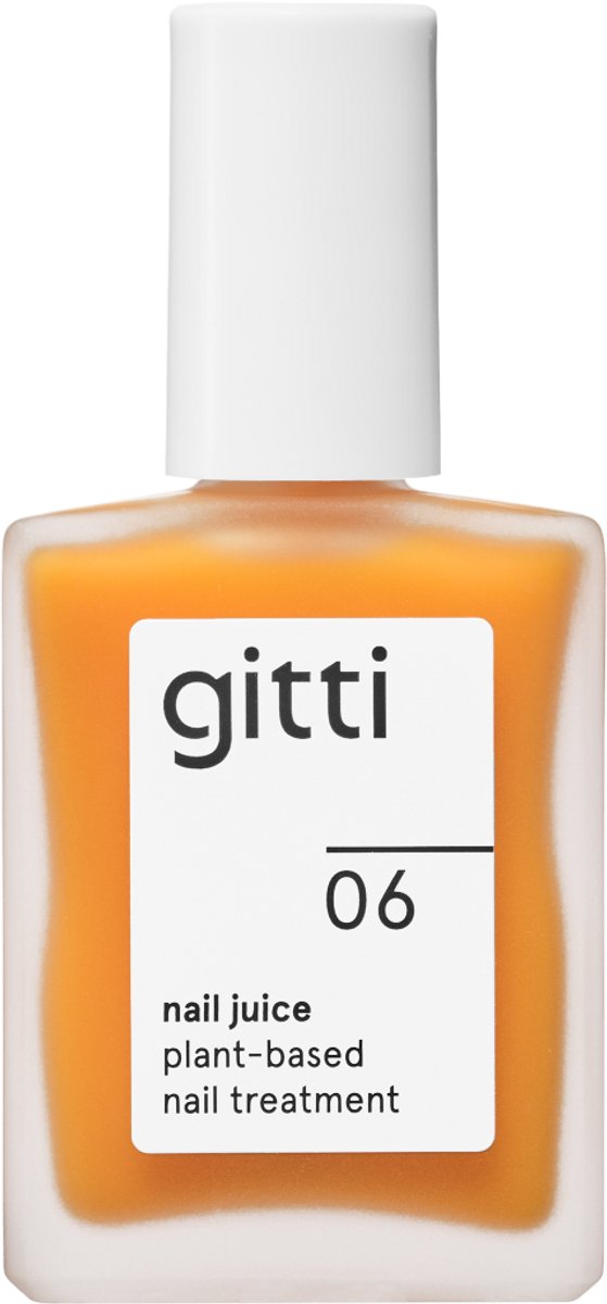 gitti Nail Juice 06 - Golden Passionfruit - Verzorgende Nageltint - Versterkt & Verzorgt - Met Kleur - Vegan - 15 ml