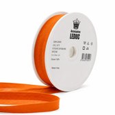 Accessoires Leduc Katoenen Biaisband 20/8/8 – 20 Meter – Oranje – Dubbel Gevouwen – Made in Italy