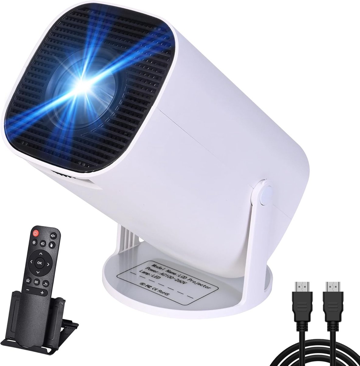 4K projector met hoge resolutie, perfect voor thuisbioscoop en gaming ervaringen