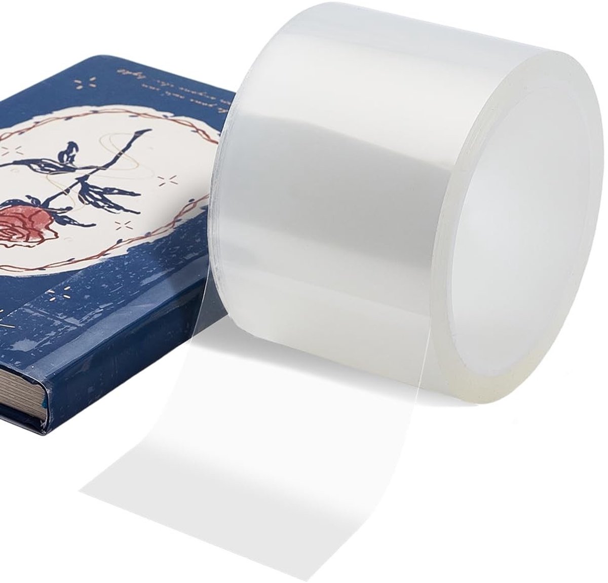 10 meter Boek Reparatietape - Transparante Sterke Lijm voor Bibliotheek, Oude Boeken en Defecte Pagina's - 7 x 0.1 cm