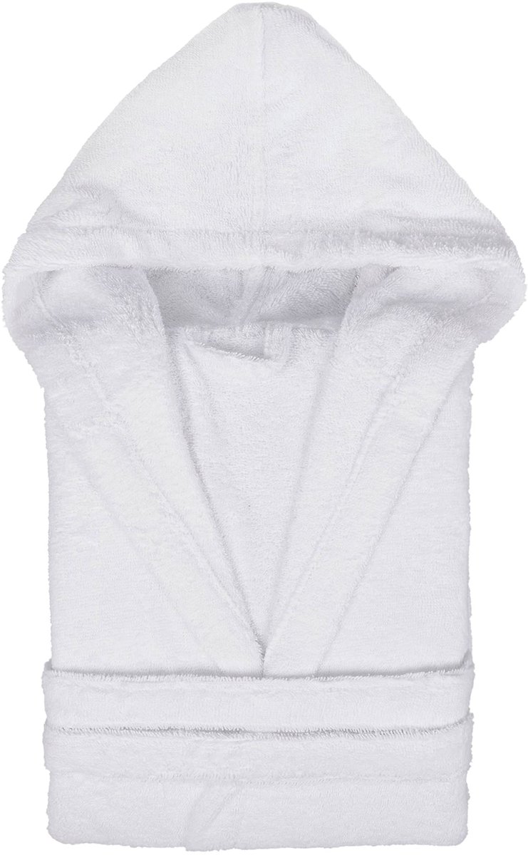 SnelShoppen - Uniseks Badjas 100% Katoen, 450g, Met Capuchon, Twee Zakken, Verstelbare Riem, Hoog Absorptievermogen, Sneldrogend, Oeko-Tex Gecertifice